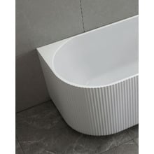Cole Oval Acrylic Right Hand Corner Bath